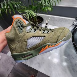 Air Jordan 5 GS "OLIVE