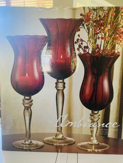 Decorative Glasses / candle Holders 