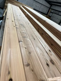 1x6x12’ Cedar Tongue And Groove Siding