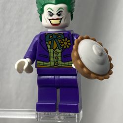 Lego Minifigure sh0005 The Joker Lime Vest Batman II 2012 (Rare Collectors Item!)