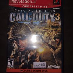 Call of Duty 3 PS2