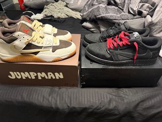 Jumpman Jack + Black Phantom Travis Scott (read description)