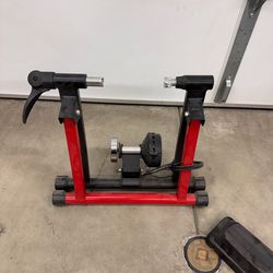 Bike trainer stand