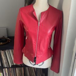 Zara Women Leather Jacket 