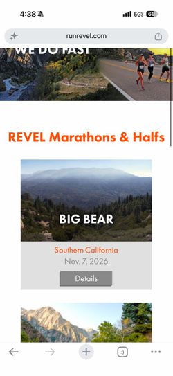 Revel Big Bear Marathon!