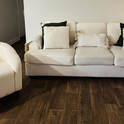 Sofa and chair