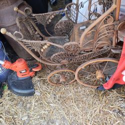Baby Doll Baby Carriage Antique $75 Now