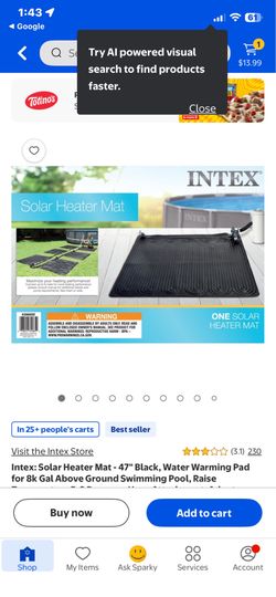 INTEX SOLAR HEATING MAT BRAND NEW IN BOX