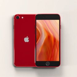 IPHONE  S.E CASE ( red X black ) small size