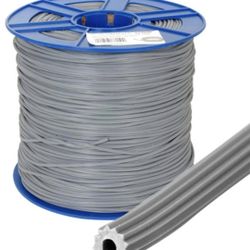 Gray Serrated Screen Retainer .125"