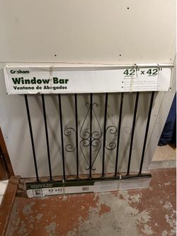 Grisham 42x42 window bar
