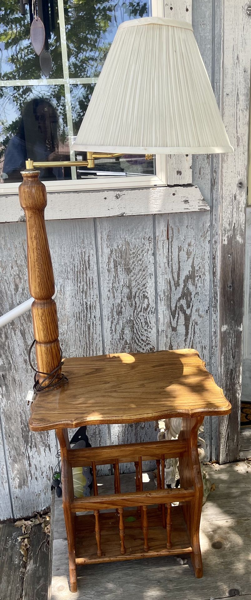 FREE Table Lamp Light Magazine Rack