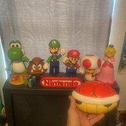 Collectible banpresto Vinyl Mario Figures Large 