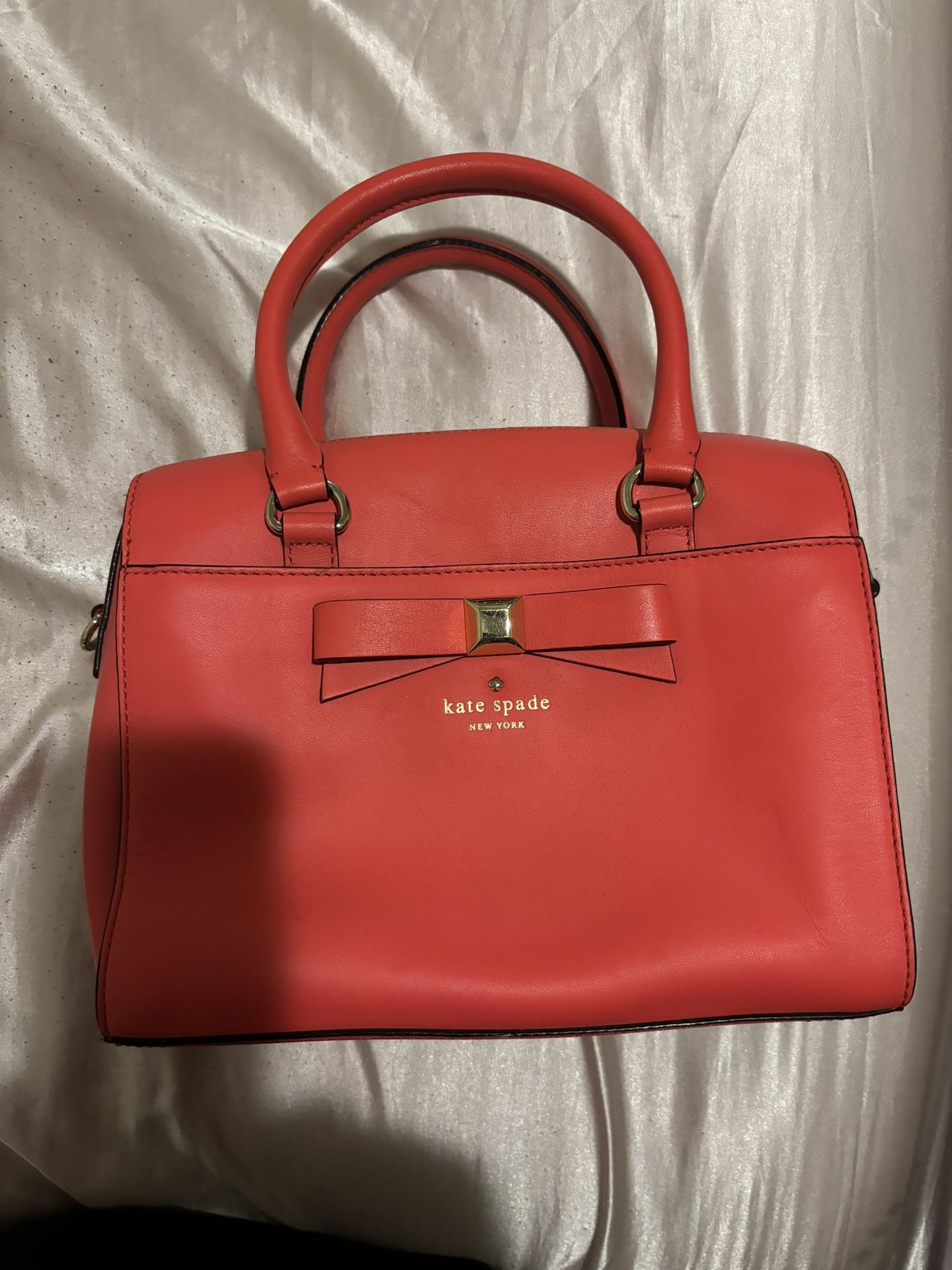 “Kate Spade” Crossbody Bag - Color - Coral Pink