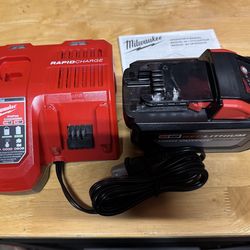 Milwaukee M18 HD12.0 battery & rapid charger