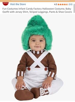 Oompa Loompa baby costume