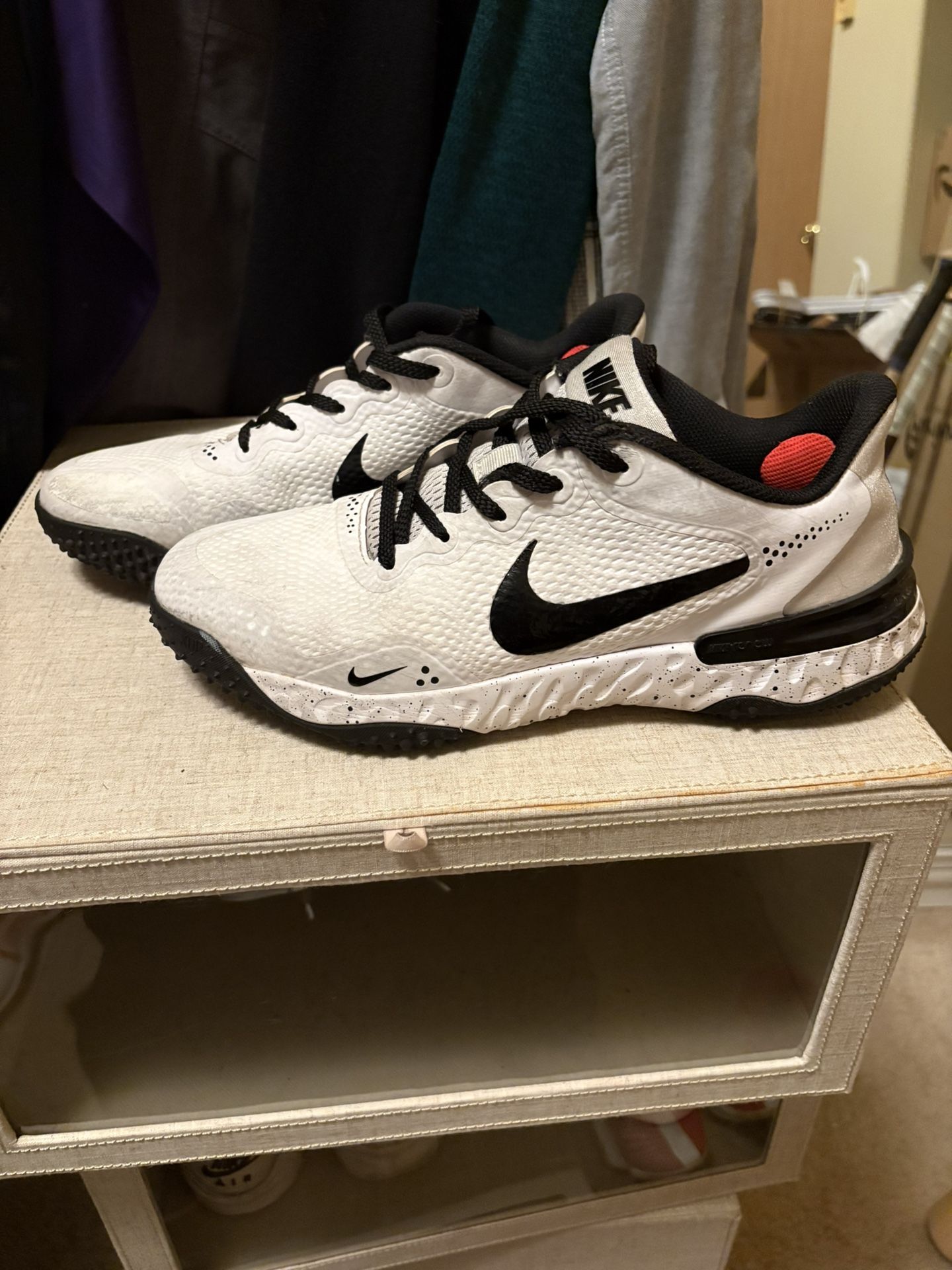 Nike Alpha Huarache Elite 3 Turf Baseball Shoes Size 10