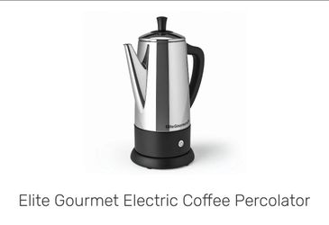 Elite Gourmet Electric Coffee Percolator