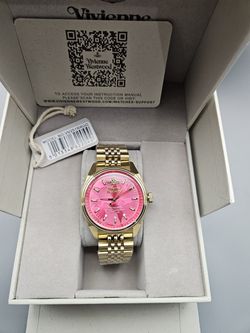 Vivienne westwood pink watch new