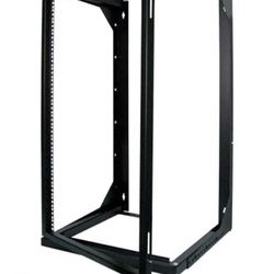 Vertical Cable 20U Open Wall Mount Frame Rack with Hinge - Adjustable Depth 18"-30" 047-WSM-2026 