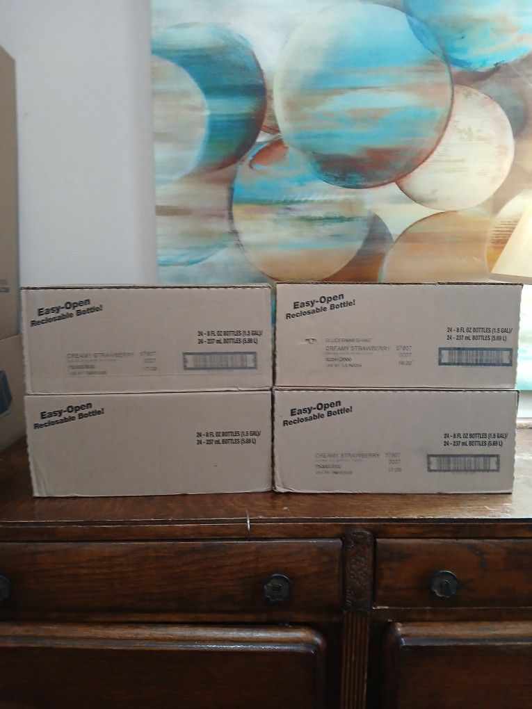 CASES OF STRAWBERRY GLUCERNA SUPPLEMENTS