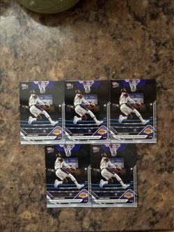 LeBron James Royal Flush Monster Reverse Jam 5 Card Lot