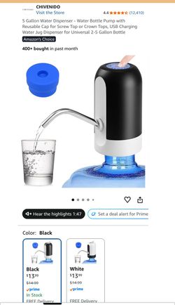 Chivenido Automatic Water Dispenser Pump