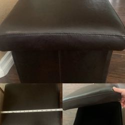 Ottoman Storage Chair 