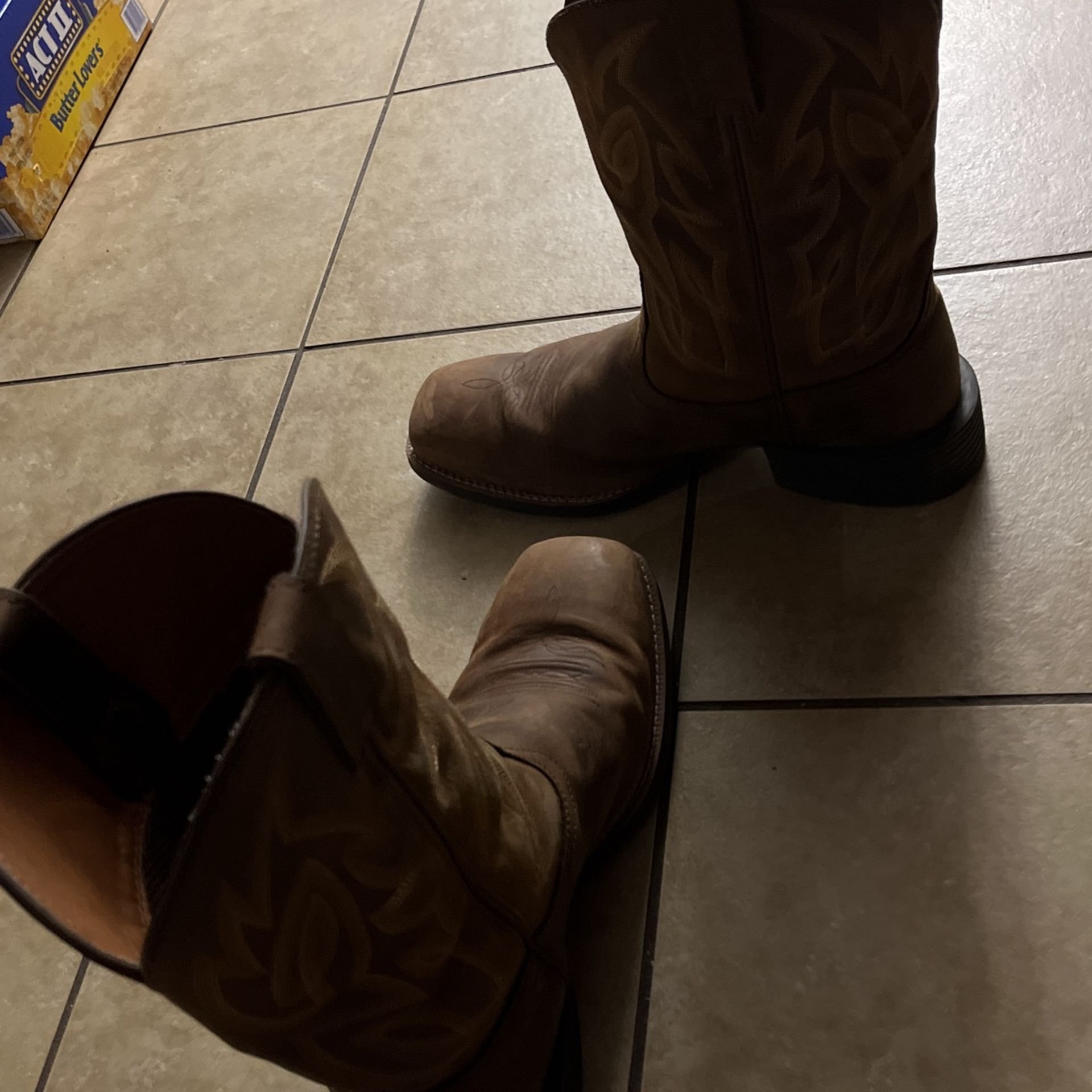 Square Toe Cowboy Boots
