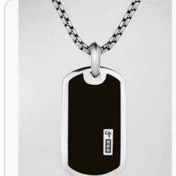 David yurman dog tag sale deals