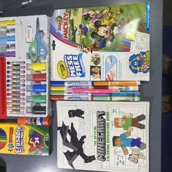 Crayola/art supplies/coloring books