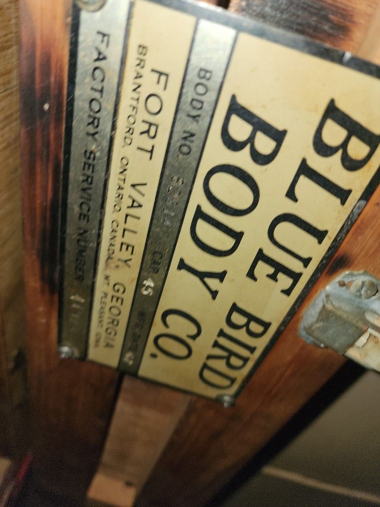 1969 Gmc Blue bird greyhound bus