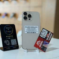 IPHONE 16 PRO MAX 256GB UNLOCKED