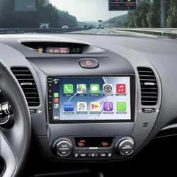 4G+64G Android 13 Car Radio for 2013-2018 KIA Forte K3 Cerato, 9 Inch Touch Screen Stereo with Wireless CarPlay, Android Auto, GPS Navi, 5G WiFi, Blue