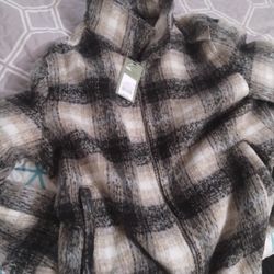 Plaid Zip Jacket From Goodfellow