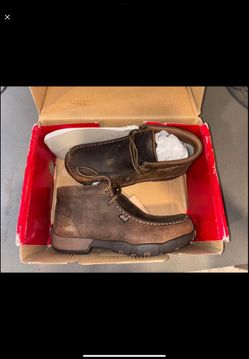 Twisted X Men's Work Chukka Driving Moc Steel Toe shoes