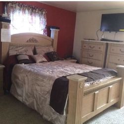 Oak Bedroom Set