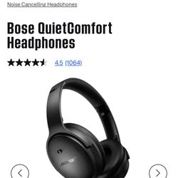 Bose Wireless QC bluetooth Headphones Brand New
