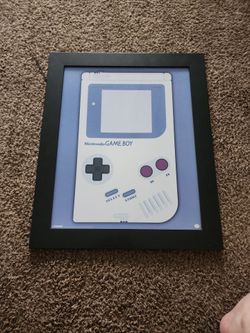 Nintendo game boy frame