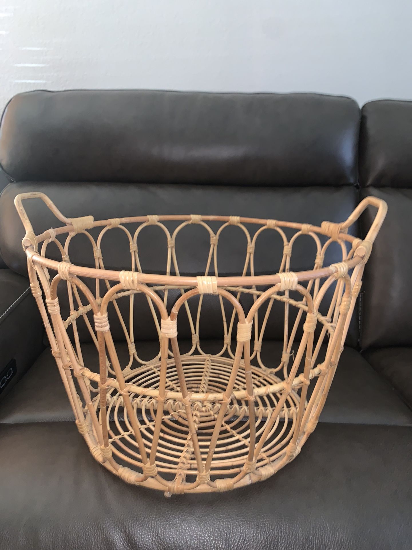 IKEA Rattan Woven Basket (Boho Style)