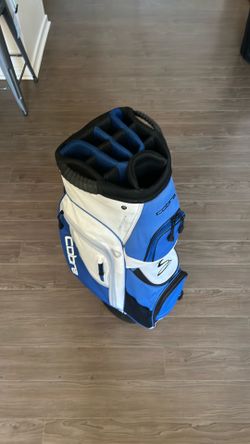 Cobra White Blue Black Golf Bag