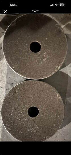 Titan fitness Olympic 25lb plates.