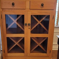 Vintage Wine Cabinet 