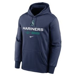 Men's Seattle Mariners Nike Authentic Collection Dugout Pullover Hoodie Sweater Men's Size XXL Extra Large 