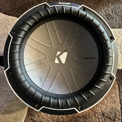 12” Kicker CompQ 2ohm 
