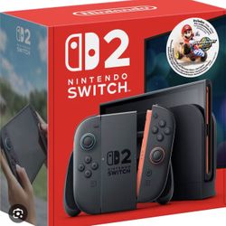 Nintendo Switch 2 Mario Bundle . OBO!