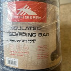 High Sierra Insulated Sleeping Bag