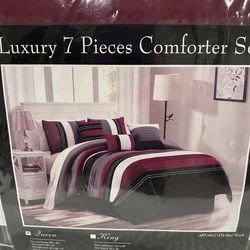 7pc Comforter Set