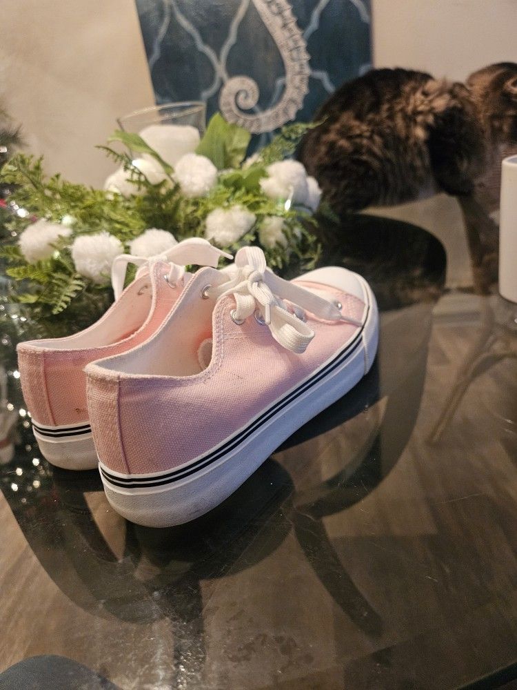 Light Pink Tennis Shoes