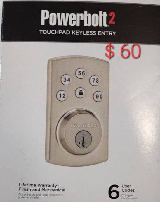 Brand New Powerbolt 2 TouchPad Keyless Entry